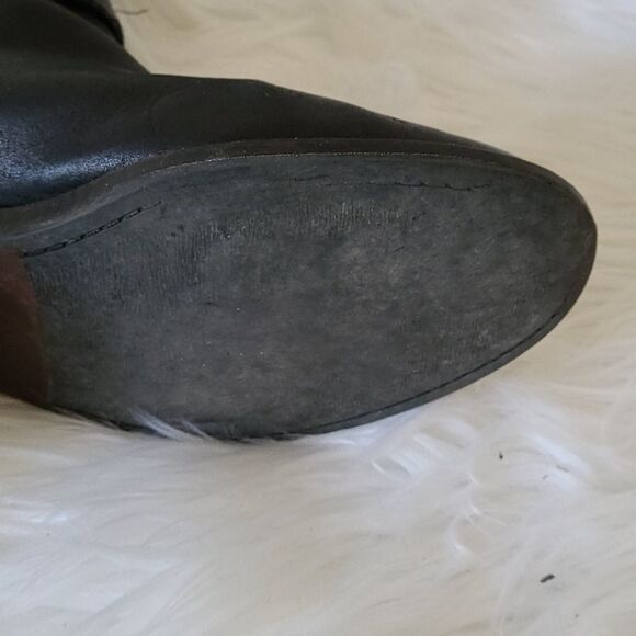 Gianni Bini Leather Riding Boots - Picture 8 of 11